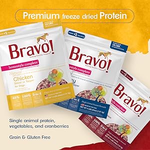 Premium freeze dried protein