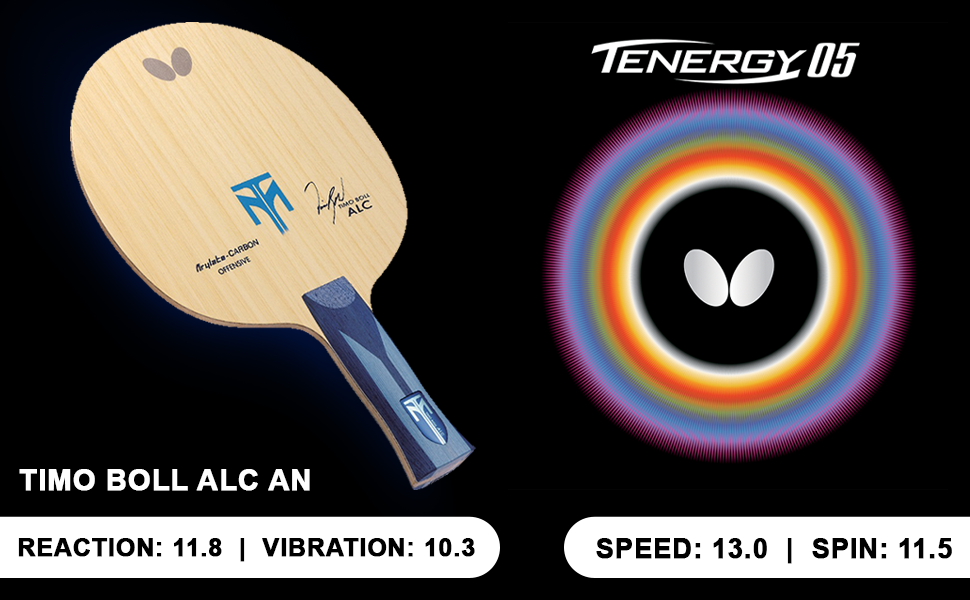 Butterfly Timo Boll ALC &amp; Tenergy 05