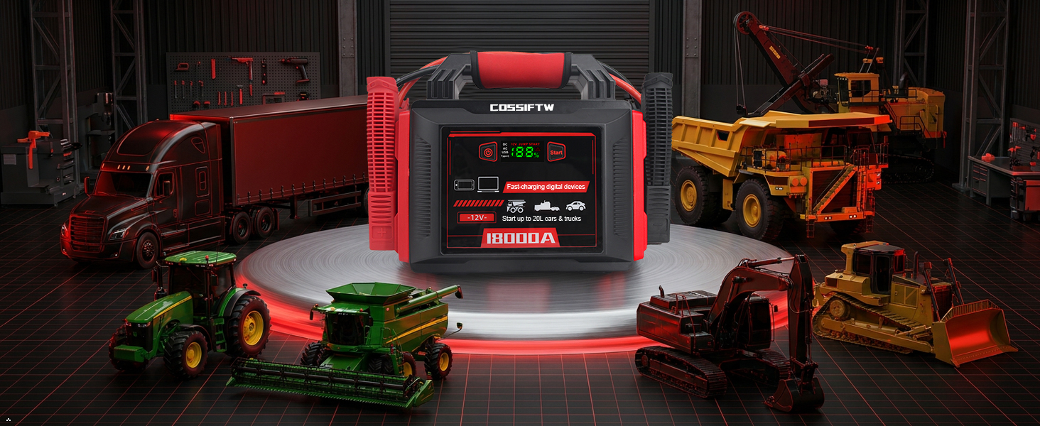 heavy duty diesel jump starter