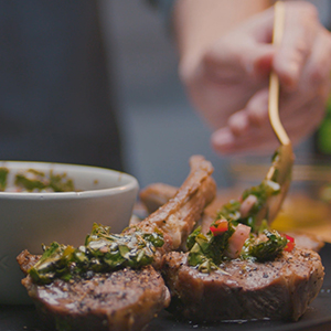 Lamb Chop Chimichurri