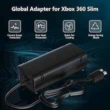 xbox 360 slim power brick
