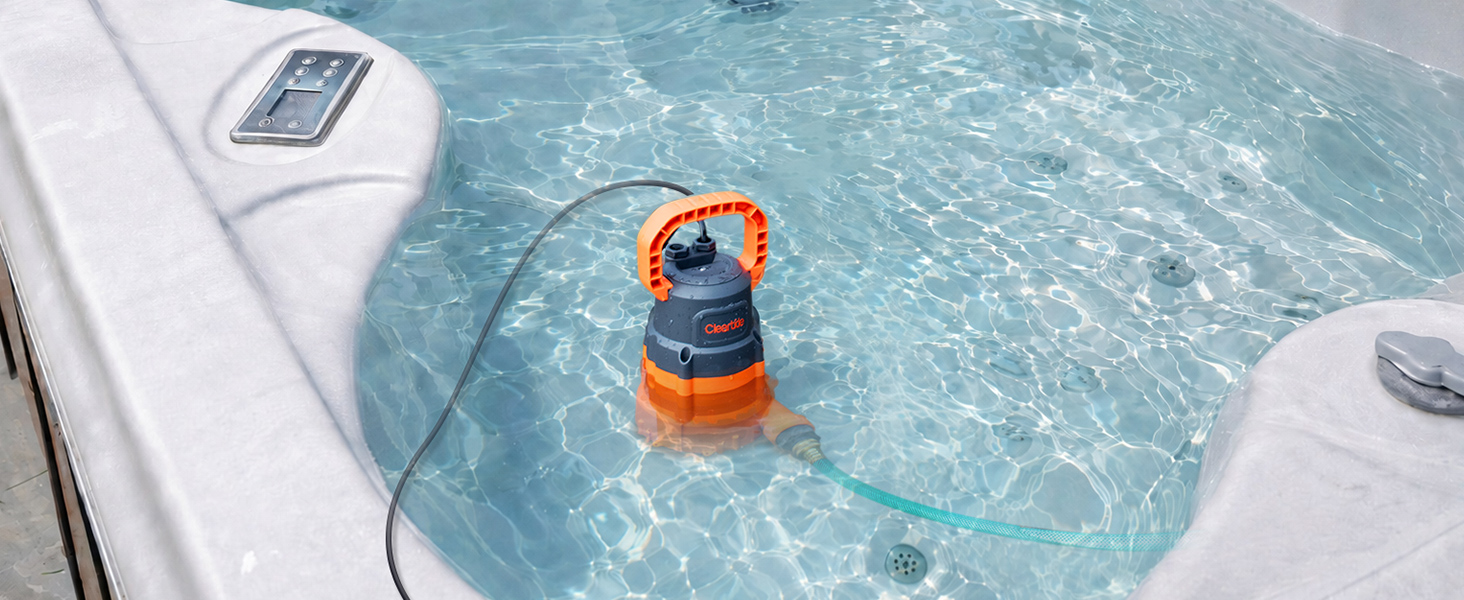 Cleartide Submersible Utility Water Pump