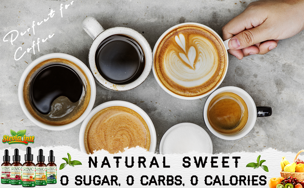 Exotic Fruits Stevia Perfect for Coffee