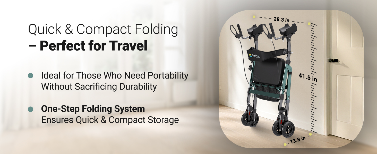 heavy duty bariatric extra wide folding walker