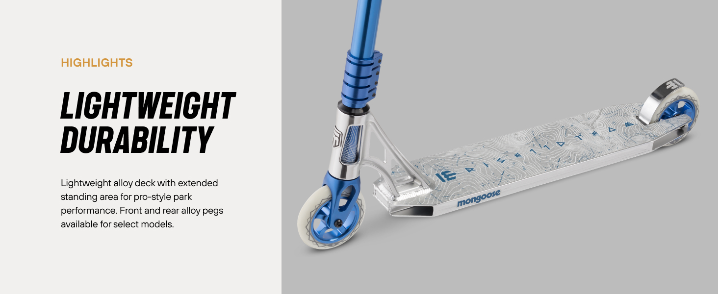 lightweight durability
