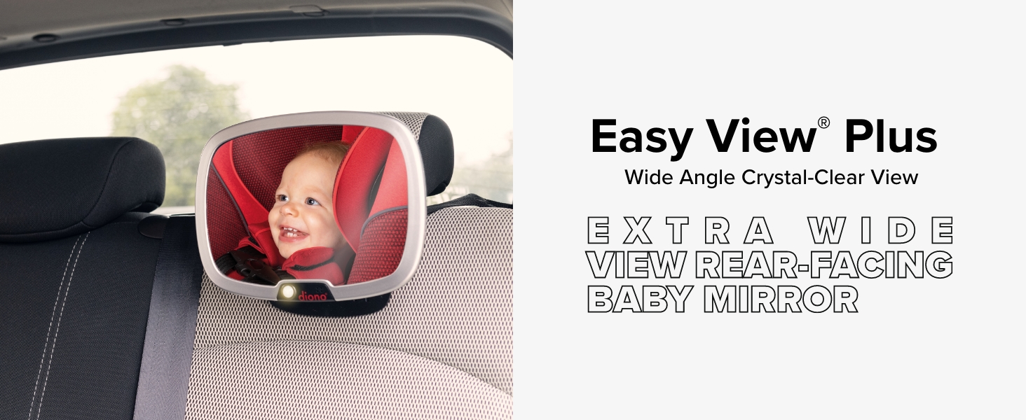 Easy View Plus Rear Facing Car Mirror