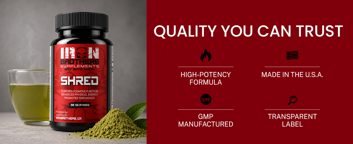 iron brothers supplements, appetite management, thermogenic support