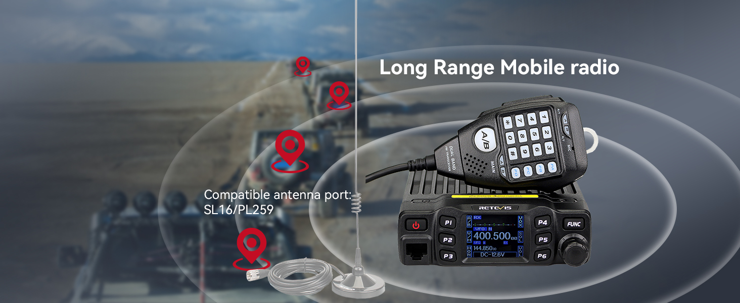 long range mobile radio mobile transceiver amateur radio portable ham radio rugged radio