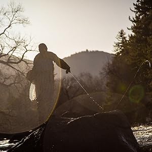 man fishing