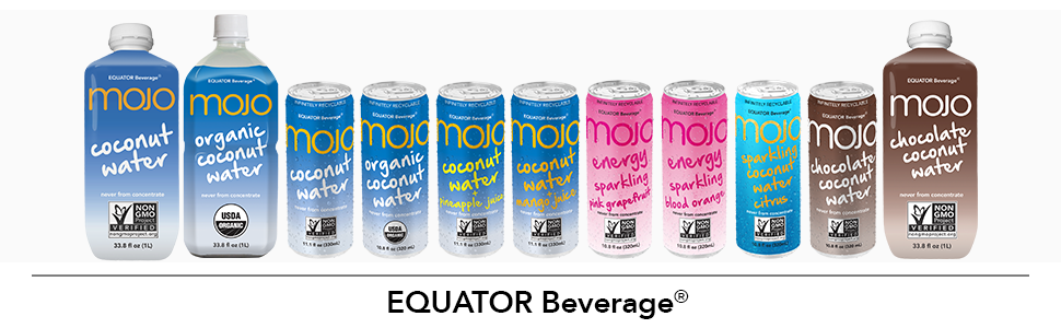 Sparkling MOJO Energy Drink, Coconut &amp; Grapefruit, Vitamins &amp; Electrolytes