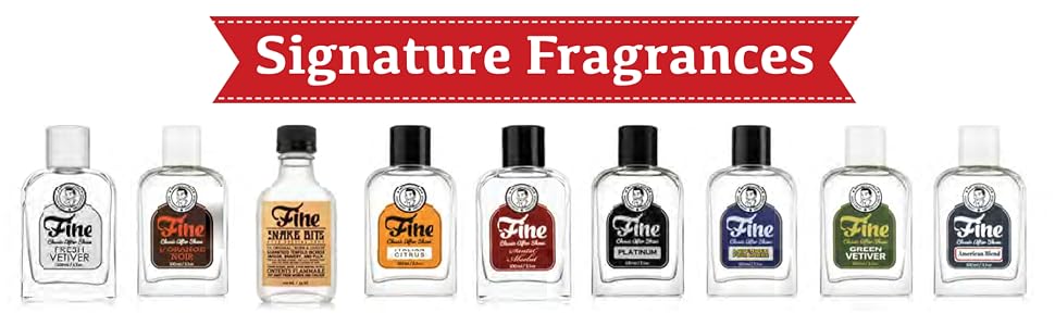 Fine Accoutrements, Fine Accouterments, Signature Fragrances, Aftershave, Fine