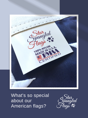 Star Spangled Flags American flags made in america fmaa certified outdoor heavy duty embroidered
