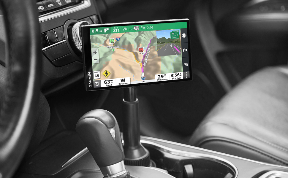 gps cup holder mount