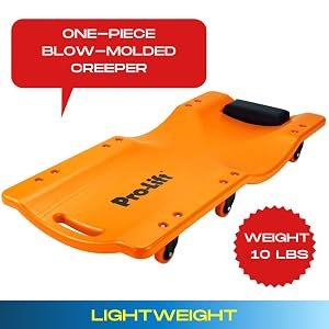 Pro-Lift PL9350 Plastic Creeper 36 inch Lightweight