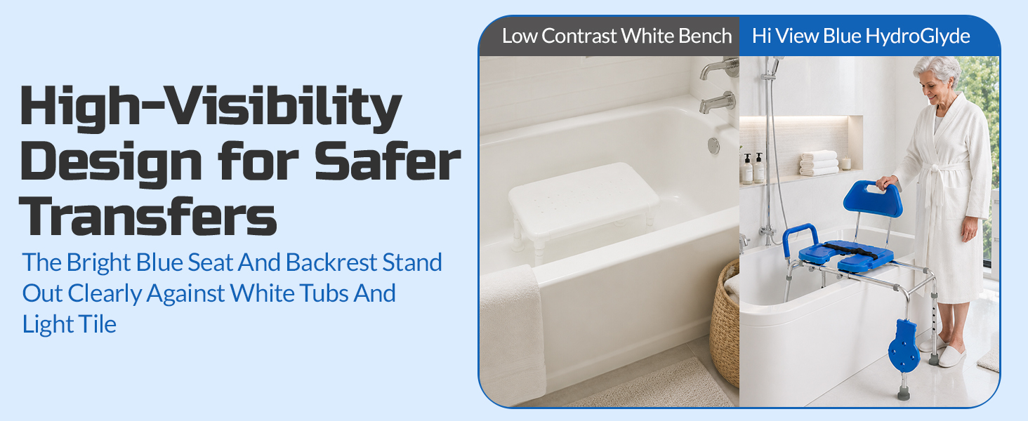 Platinum Health Sliding Shower Chair HydroGlyde