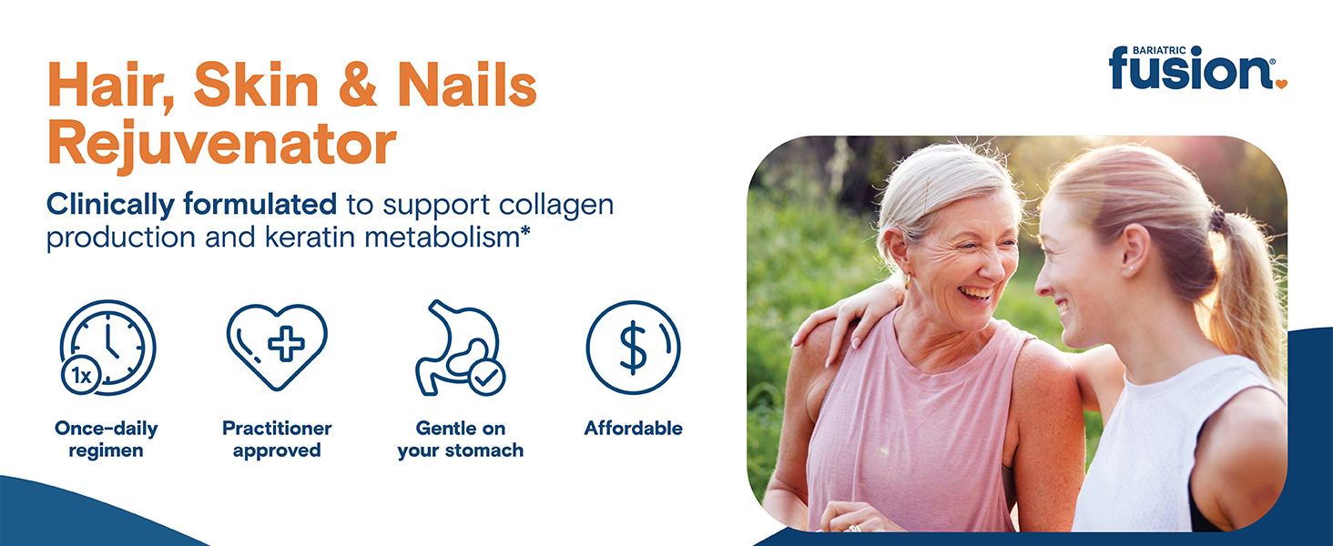 Bariatric Fusion Hair Skin and Nails Vitamins