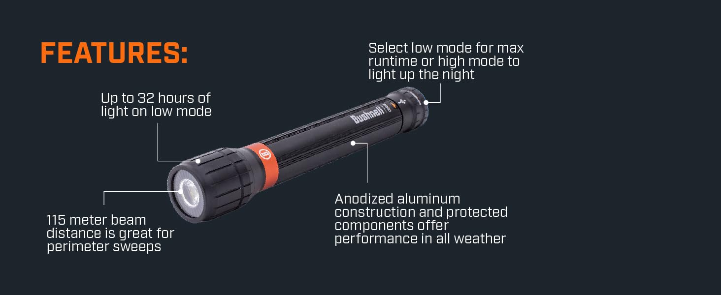 2000L Rechargeable Flashlight