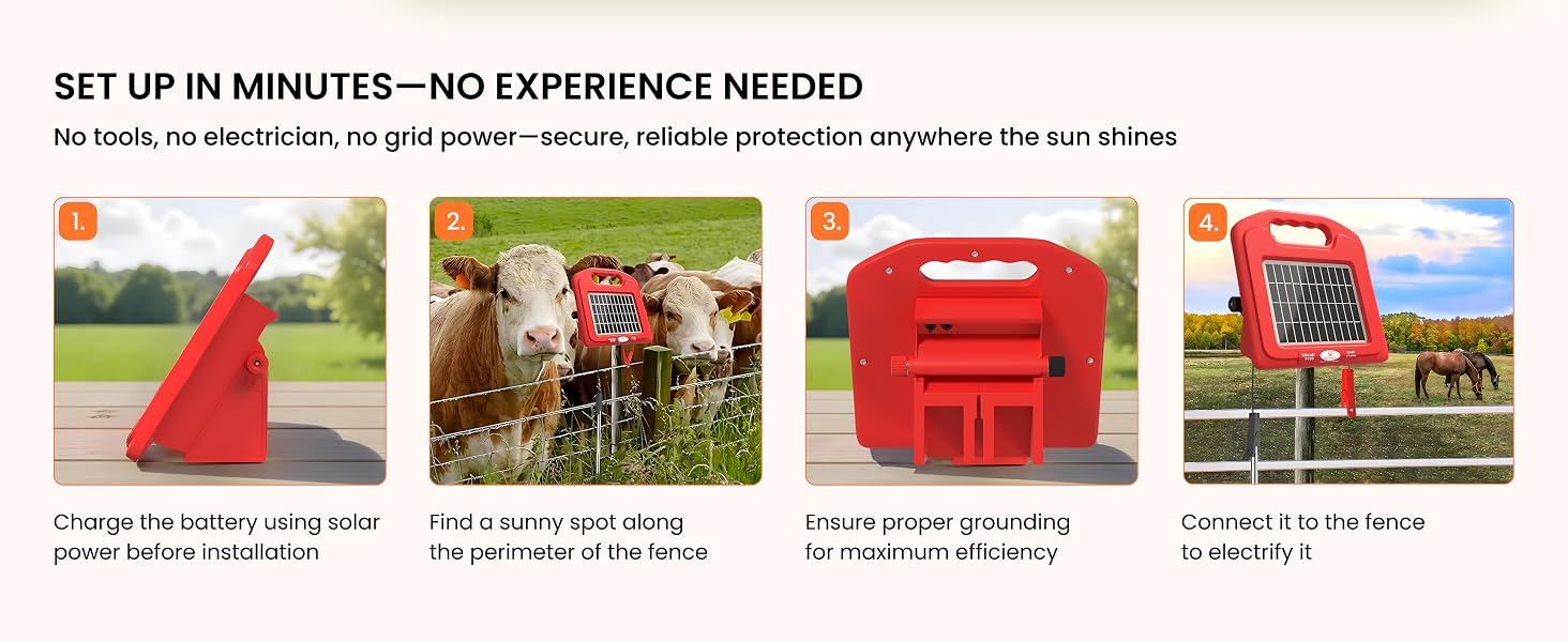 electric fence charger solar powered solar electric fence energizer solar power electric fence