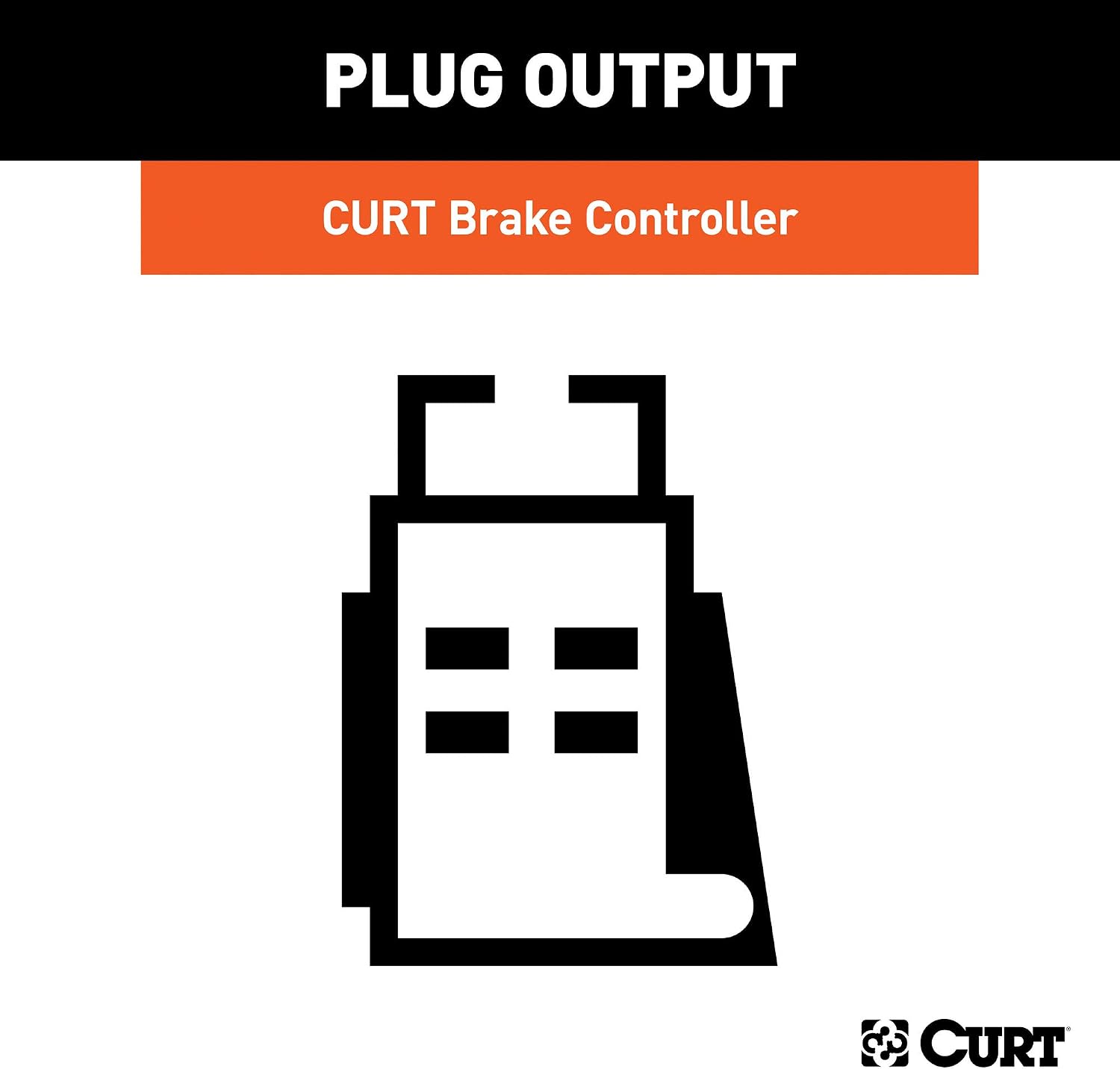 CURT 51525 Quick Plug Brake Controller Wiring Harness, Fits Select Cadillac, Chevrolet, GMC