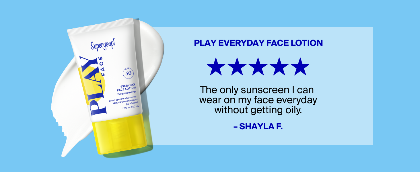Play Everyday Face Lotion SPF 50