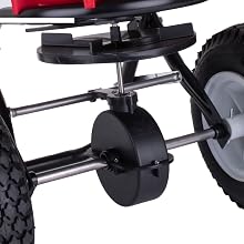 lawn spreader, drop spreader, fertilizer, professional, tow behind lawn spreader, ice melt spreader