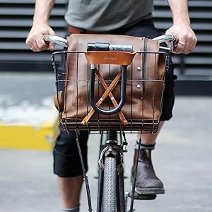Leather U-Lock Holster - Bike Accessories - Oopsmark