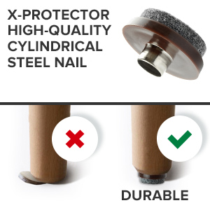 Nail On Felt Pads