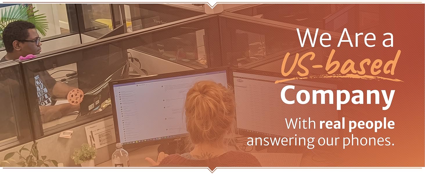 Enclo Privacy Screens US-based company office environment with team members at work