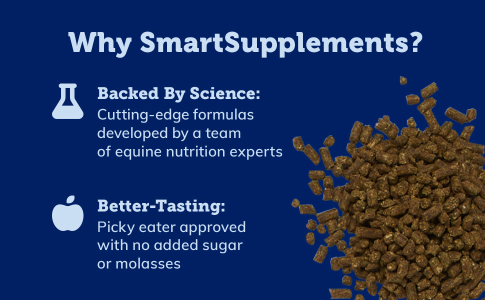 why? Backed by science from equine nutrition experts &amp; better tasting for picky eating horses