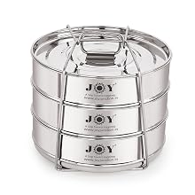 Stacked Insert Pans - 3 Tiers - 6QT