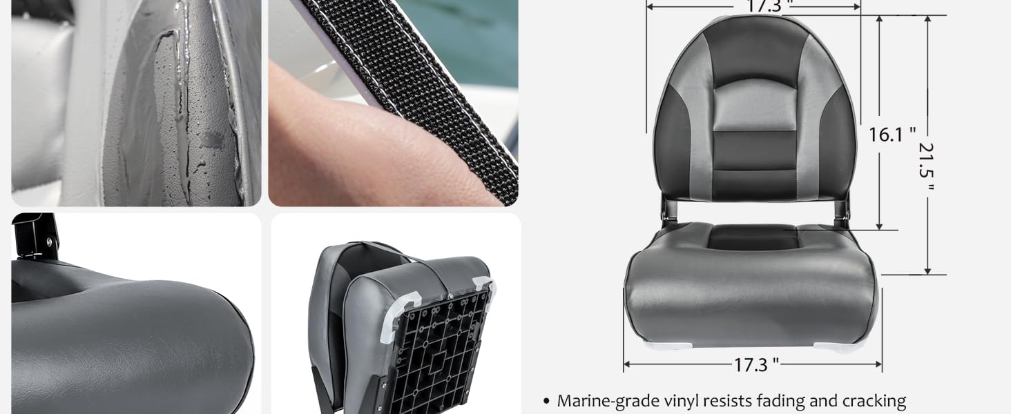 northcaptain folding boat seat