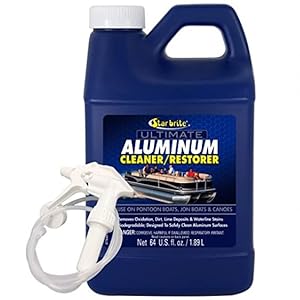 aluminum restoration, aluminum cleaner, pontoon cleaner, jon boat cleaner, pontoon cleaner