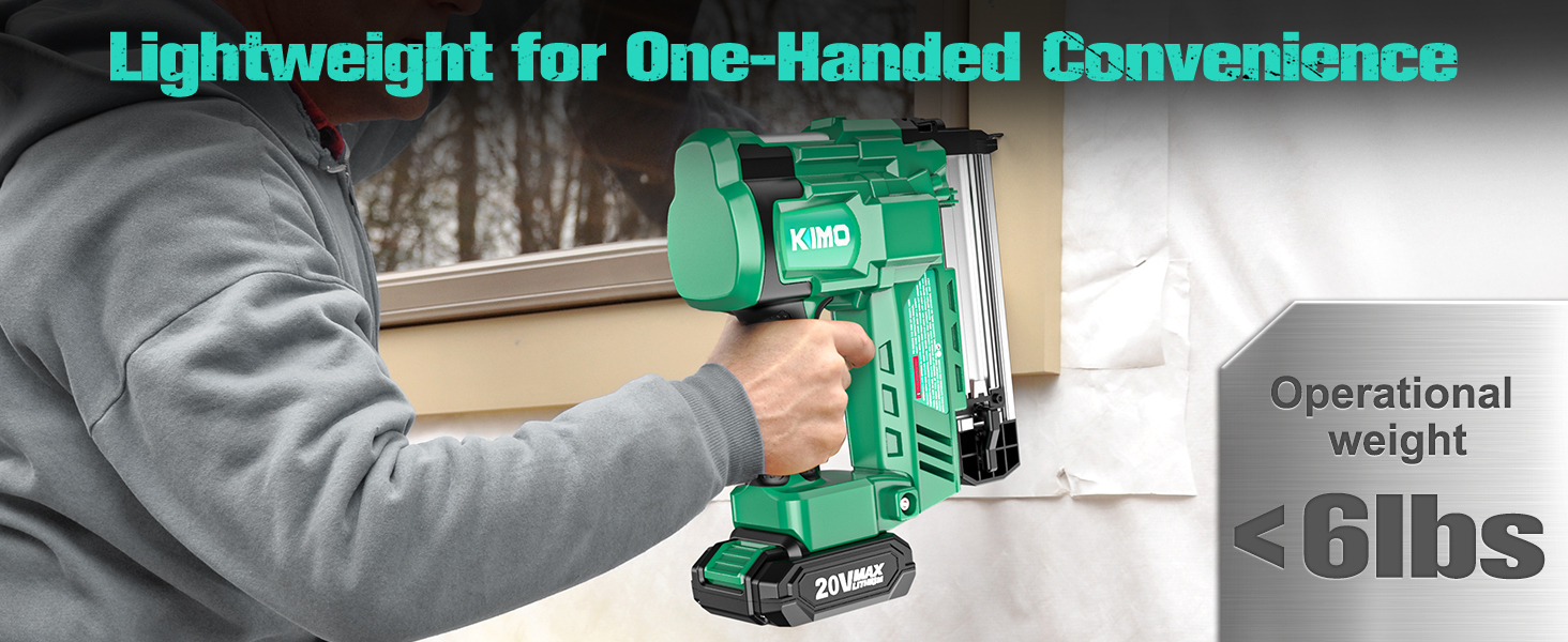 Lightweight for One-Handed Convenience