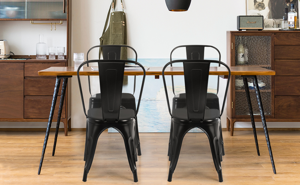 Stackable chair restaurant chairs