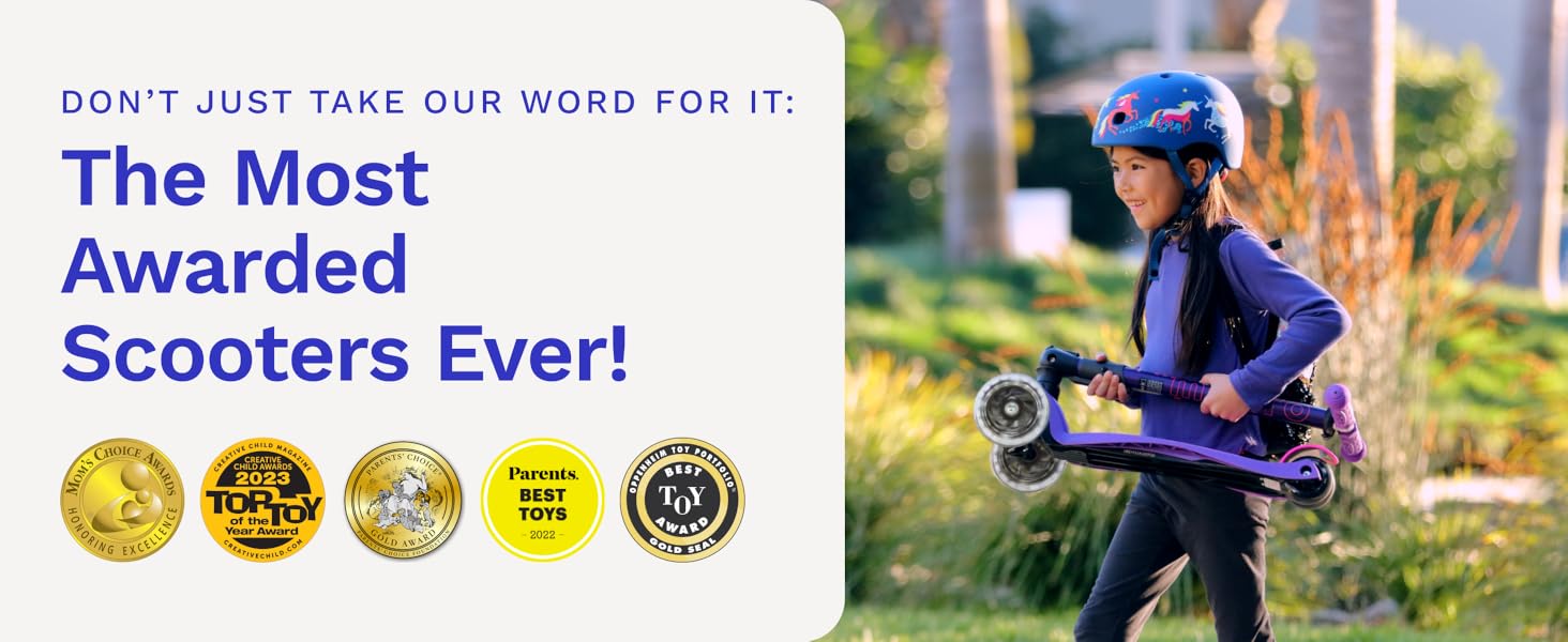 Most awarded scooter ever, shows 5 top awards given