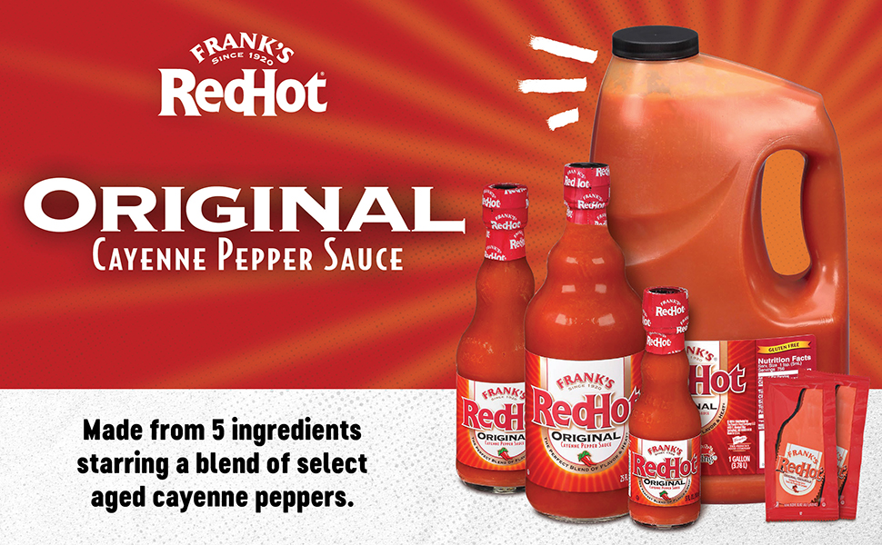 franks redhot original cayenne pepper sauce