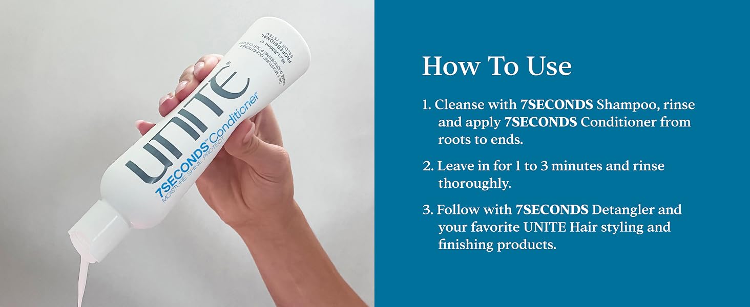 7SECONDS Conditioner How-To