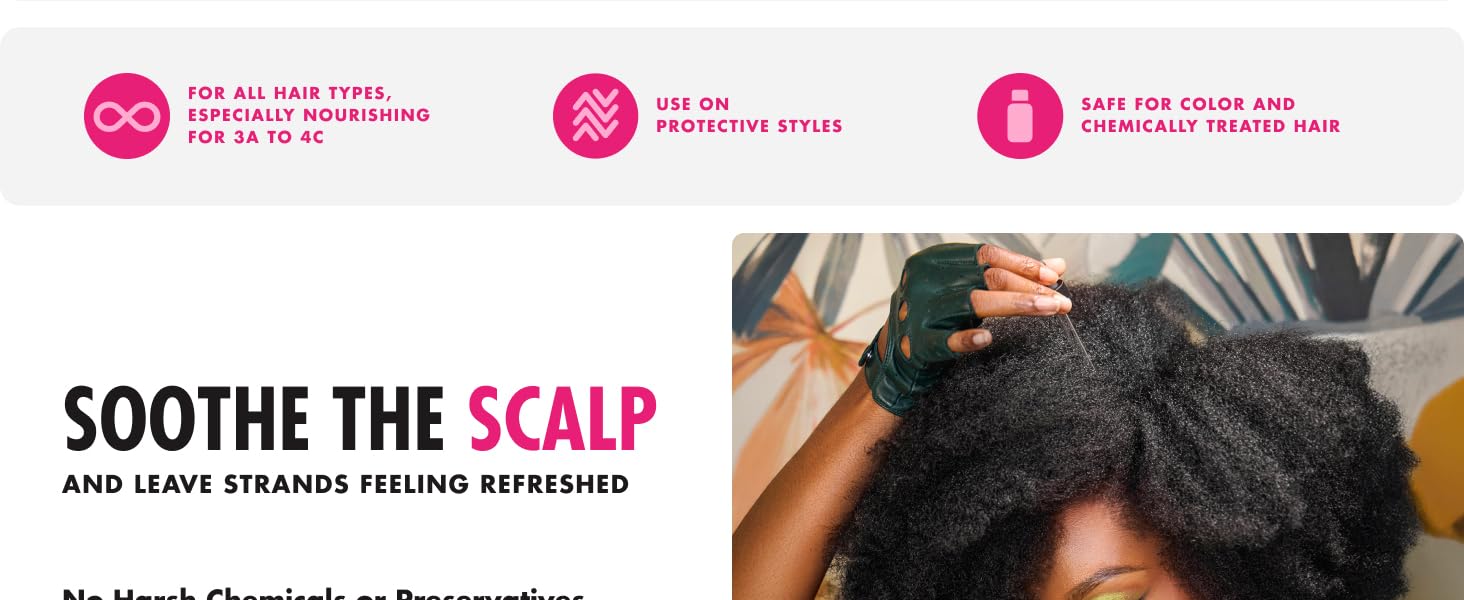 biotin hair oil for all hair types, especially 4C hair types