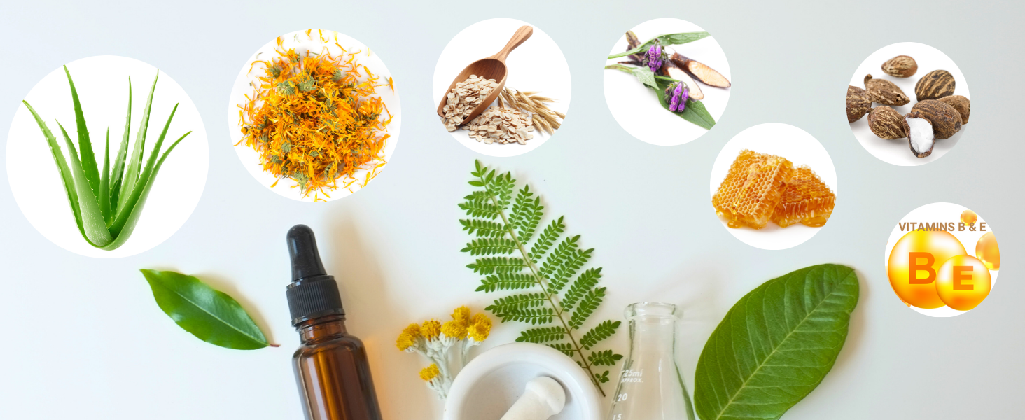 Intense Healing Ingredients