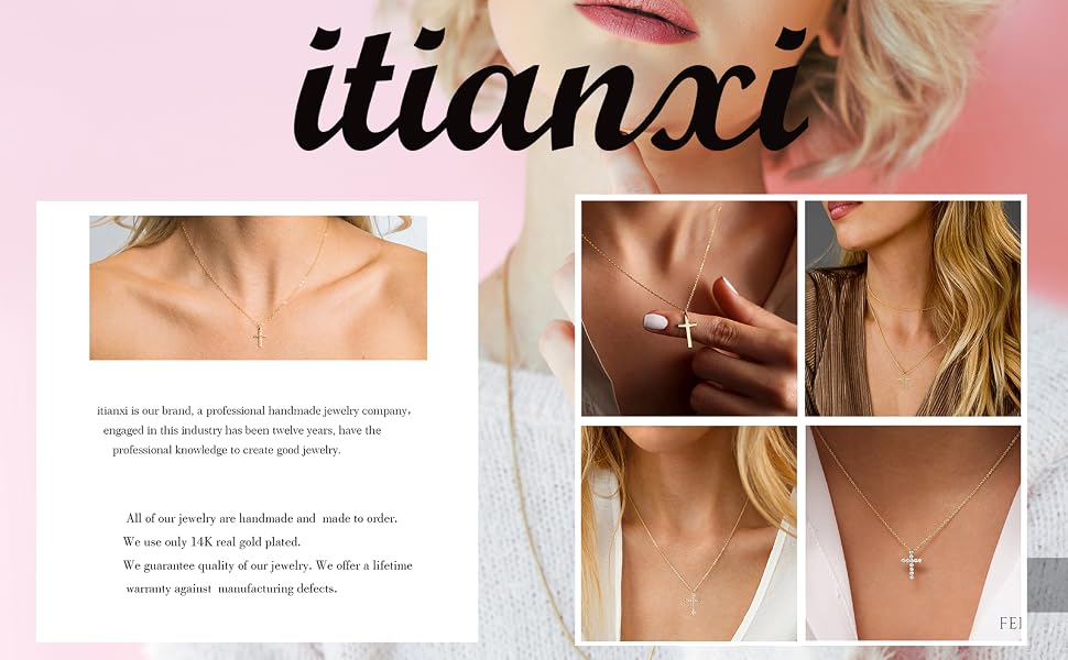 cross necklace for women