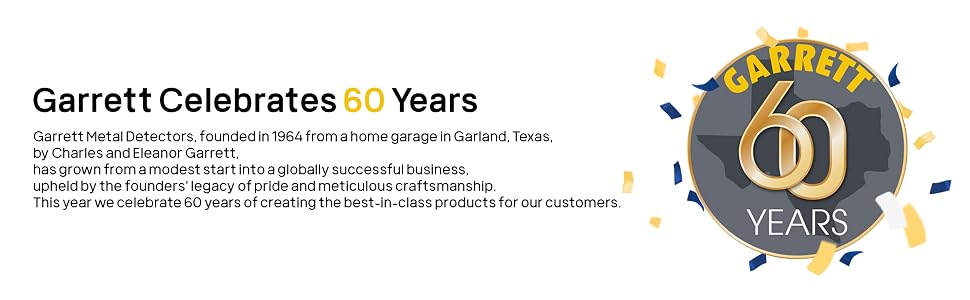 60 years at garrettt