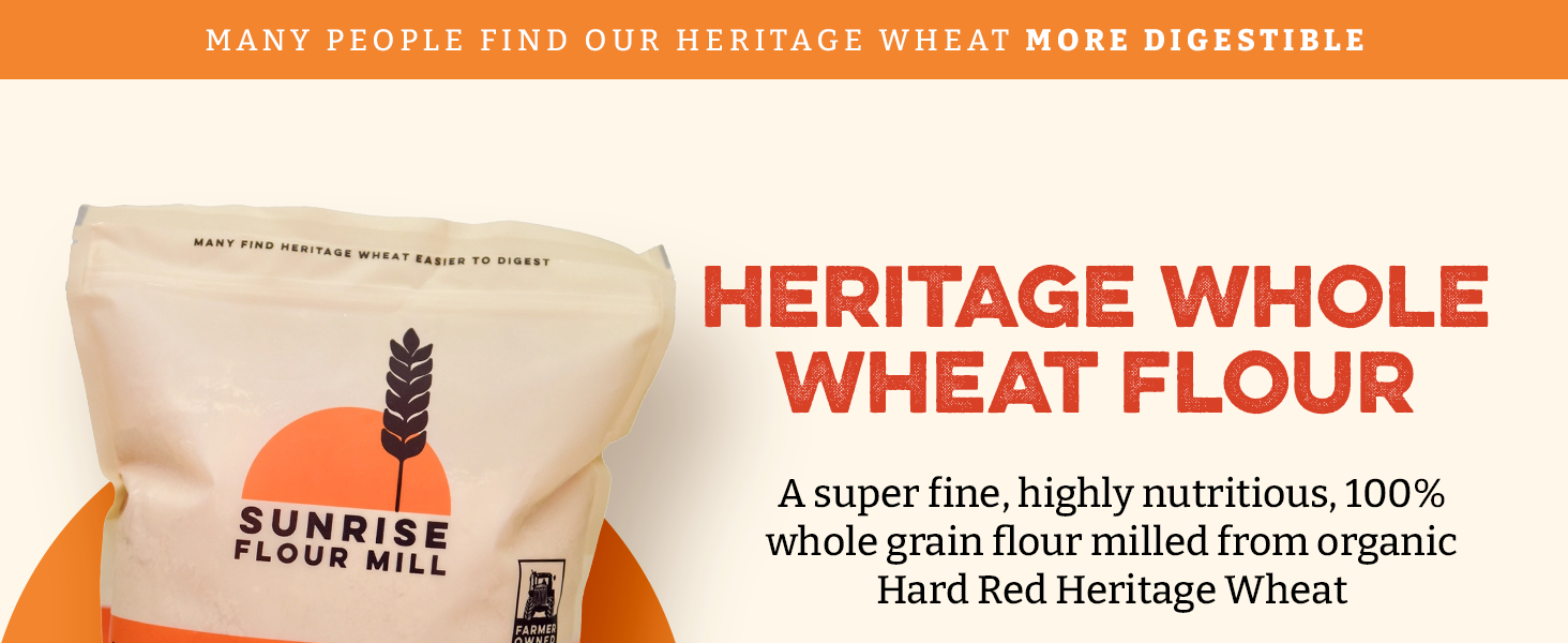 whole wheat flour, whole wheat flour for bread, heritage wheat flour, organic whole wheat flour