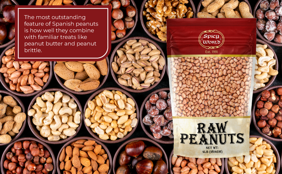raw peanuts facts