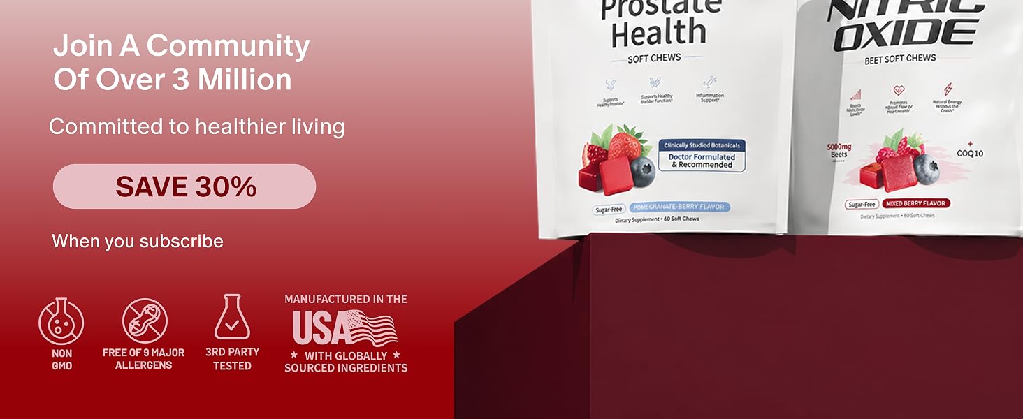 quality you can trust major allergen free third party tested non-gmo