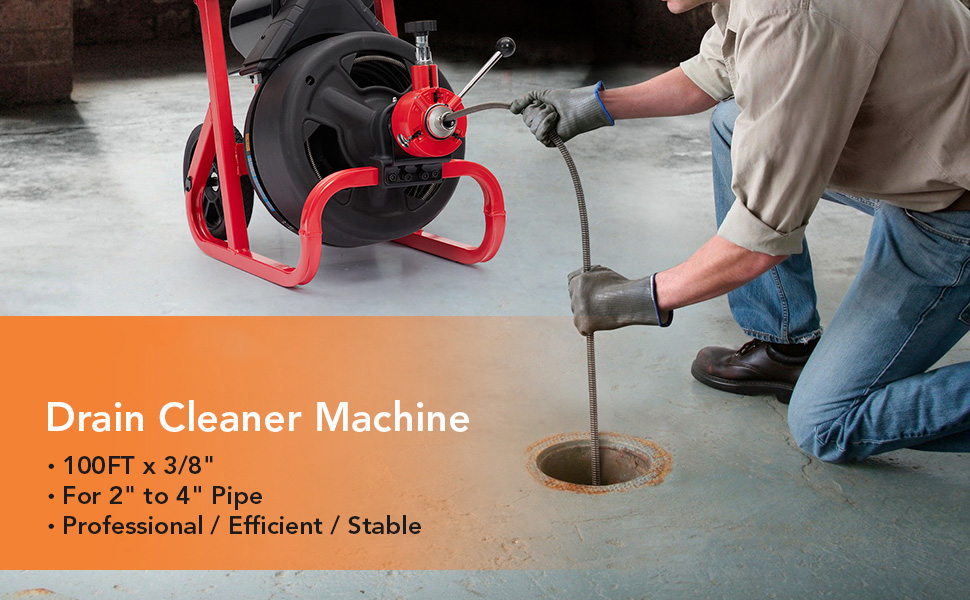 drain cleaner machine