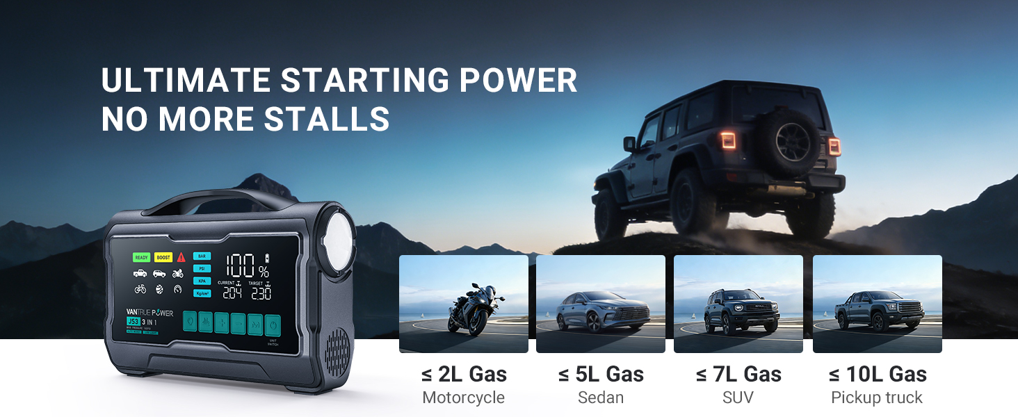powerful jump starter