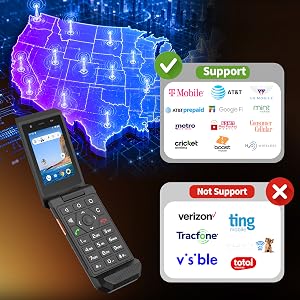 flip phone compatibility