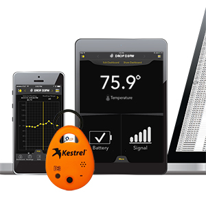 The Kestrel DROP D3FW Data Logger and Wireless Monitor