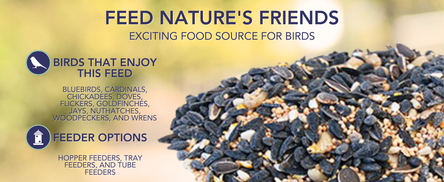 Wild Bird Seed Mix, Divine Blend, 50 lbs.