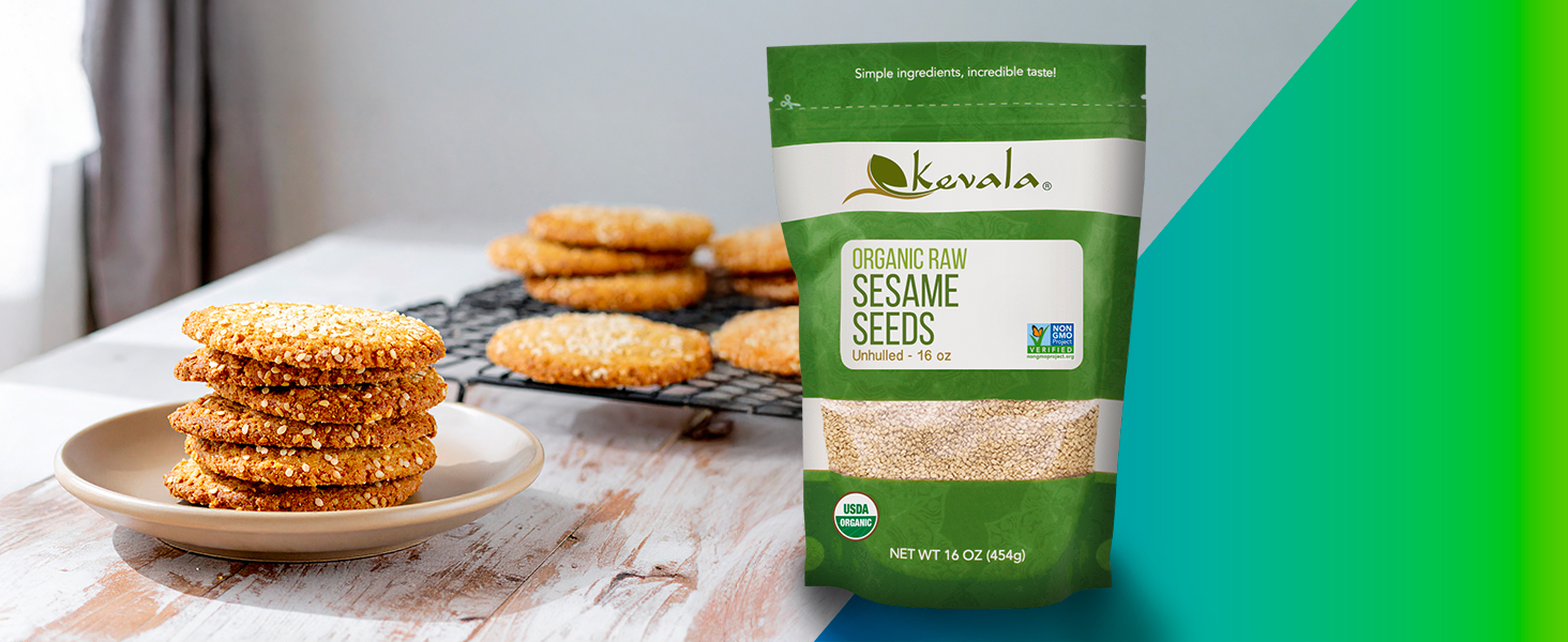 kevala raw sesame seeds